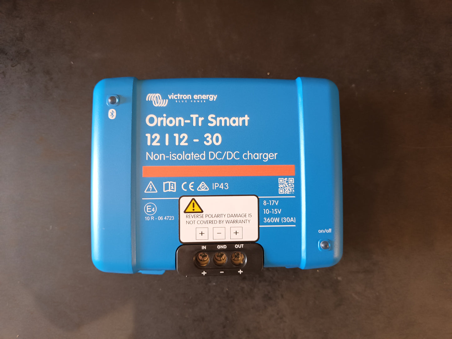Orion-Tr Smart 12/12-30A(360W) Non-isolated DC-DC Charger