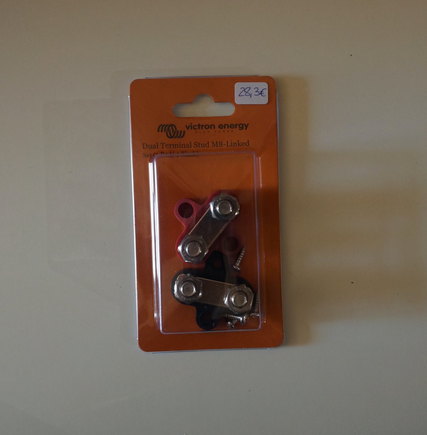 Dual Terminal Stud M8-linked set