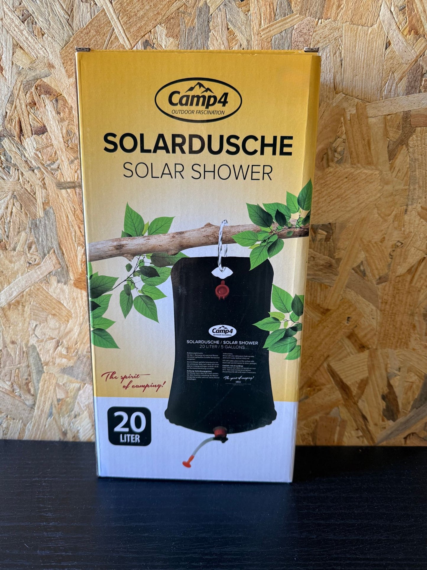 Chuveiro solar de 20L