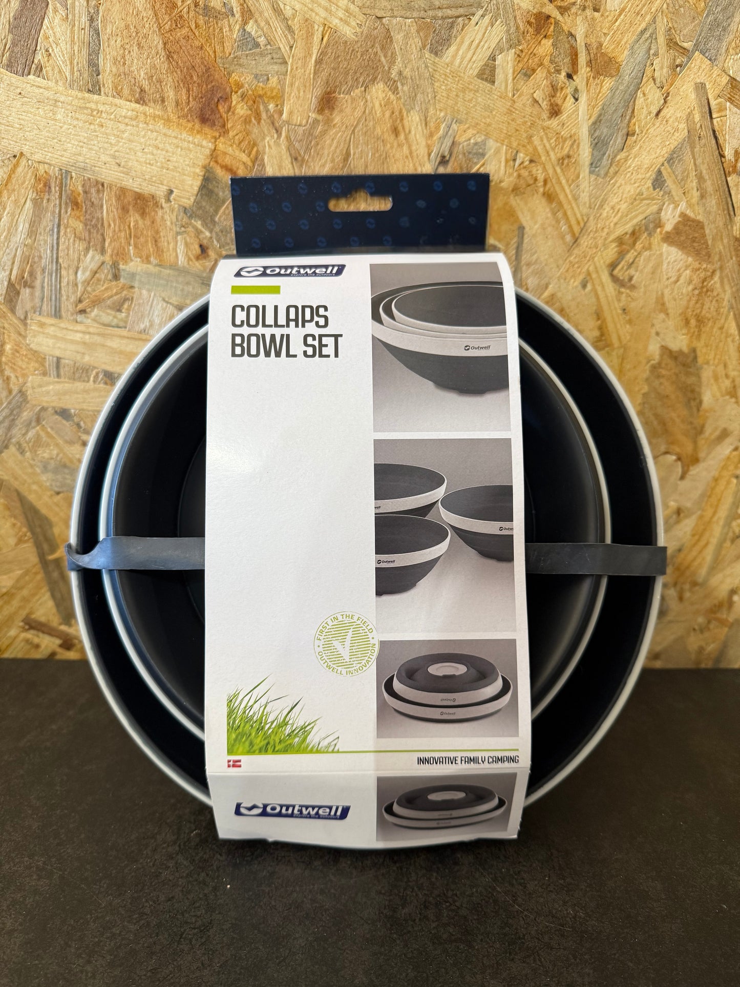 Conjunto de tijelas colapsáveis