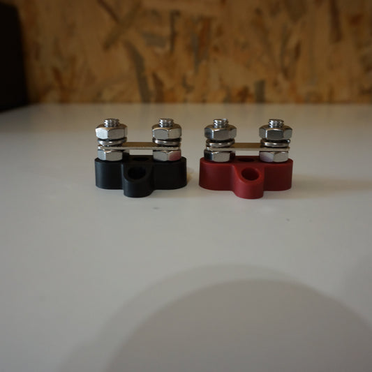 Dual Terminal Stud M8-linked set