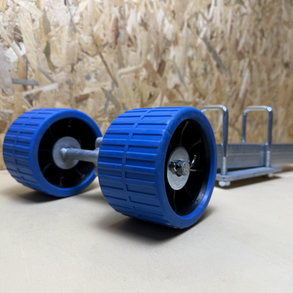 Suporte Galvanizado com Roletes 120mm