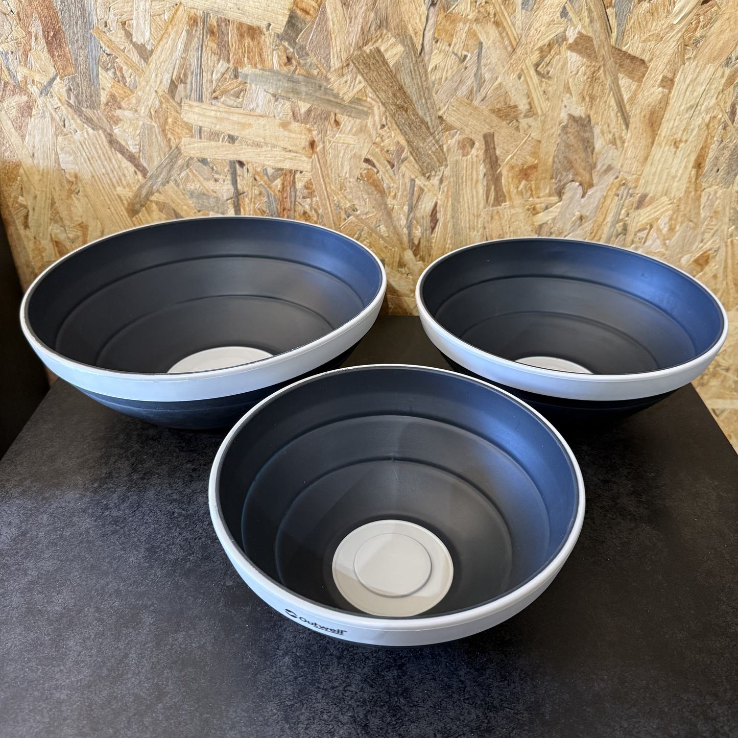 Conjunto de tijelas colapsáveis