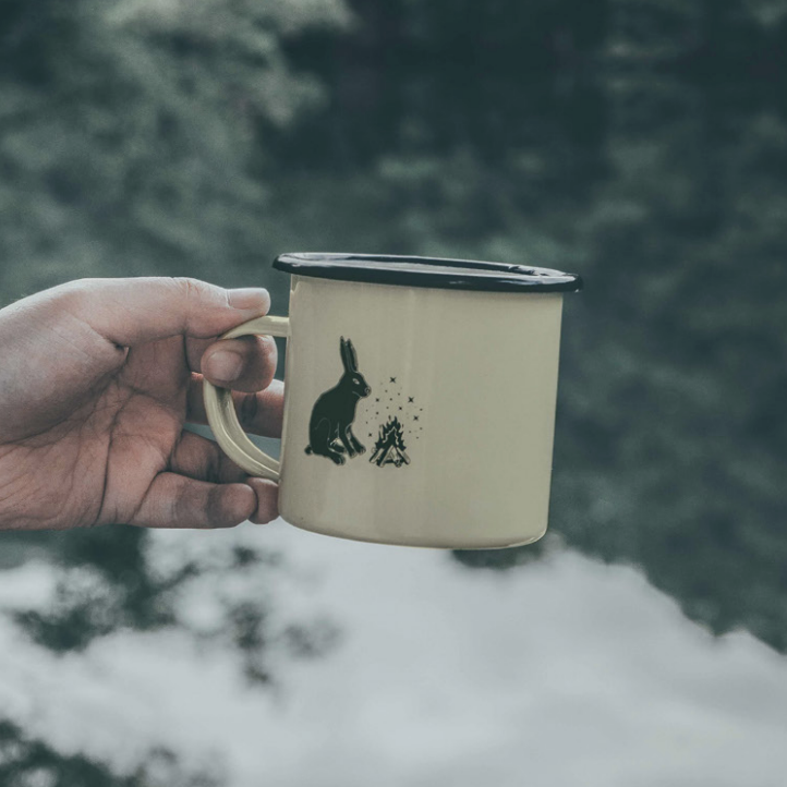 Caneca Enamel Coelho